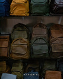 Casa Piel - Mochila De Piel - Redonda