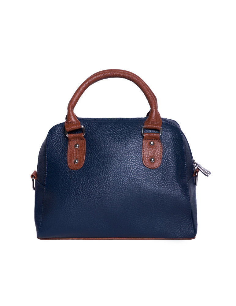 Casa Piel Bolsa De Piel Dama Scarlet Vacuno Azul