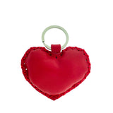 Casa Piel - Llavero De Piel - Keychain Artesanal Corazón