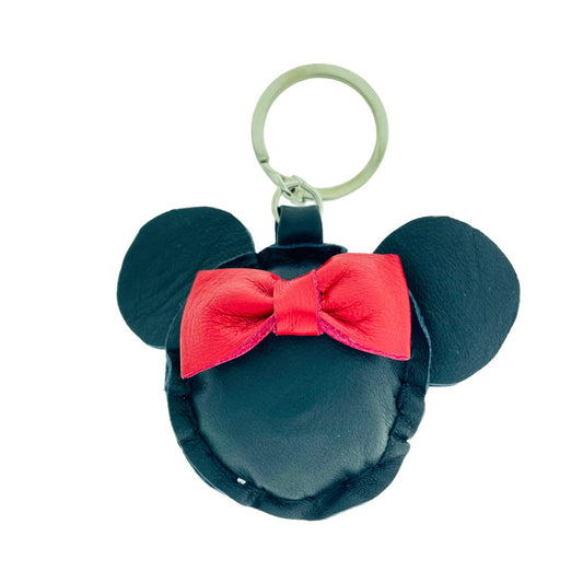 Casa Piel - Llavero De Piel - Keychain Personajes Minnie